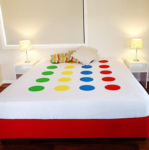 Twister Bed Sheet Full Front View