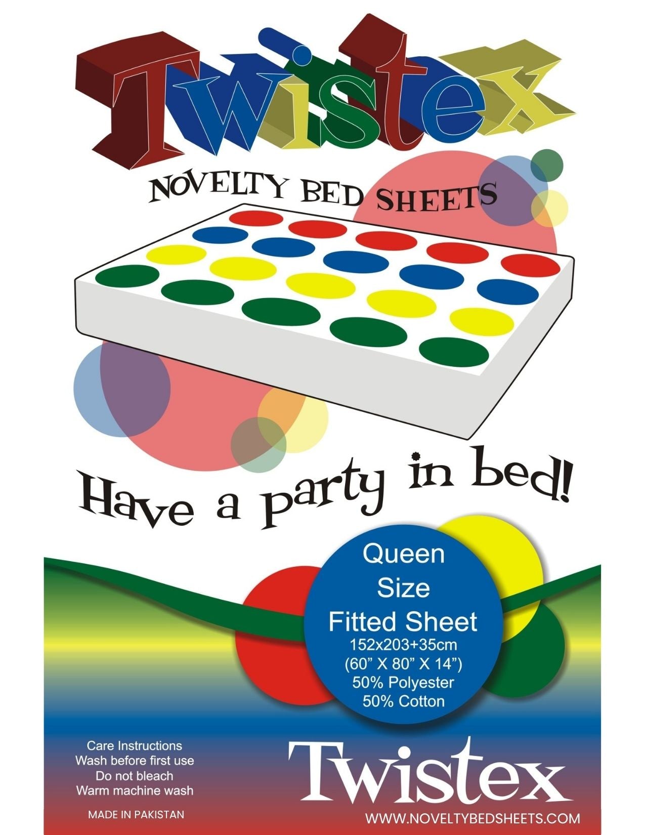 Twister Bed Sheet Queen