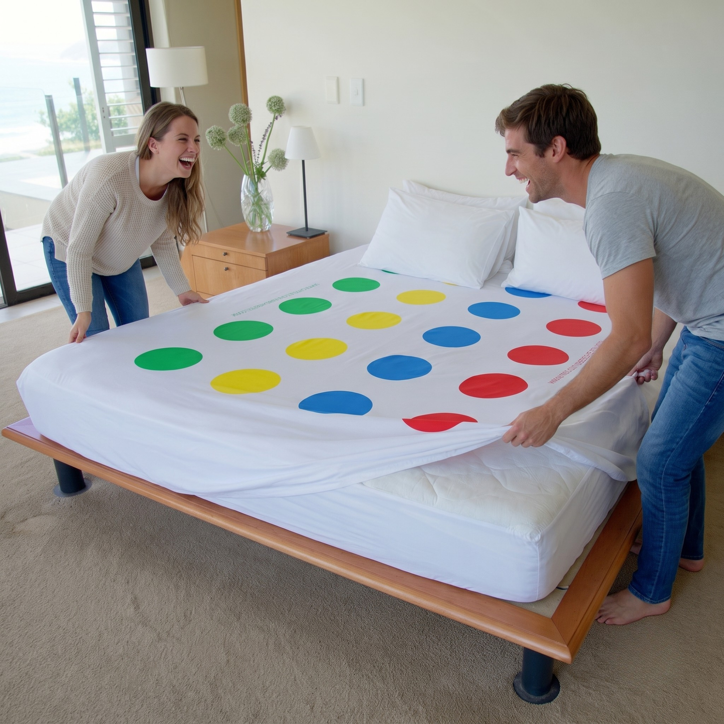 Twister Bed Sheet Queen