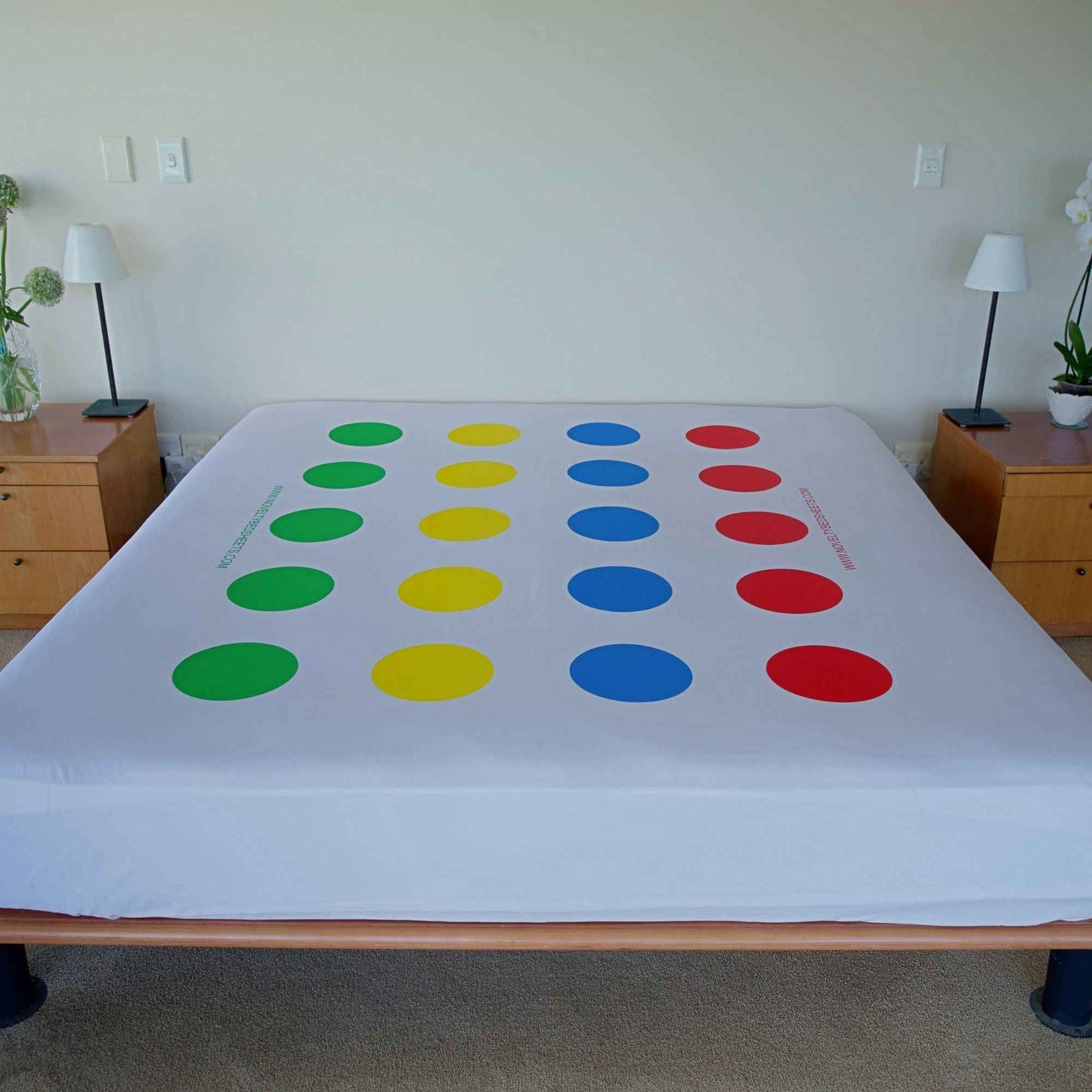 Twister Bed Sheet California King