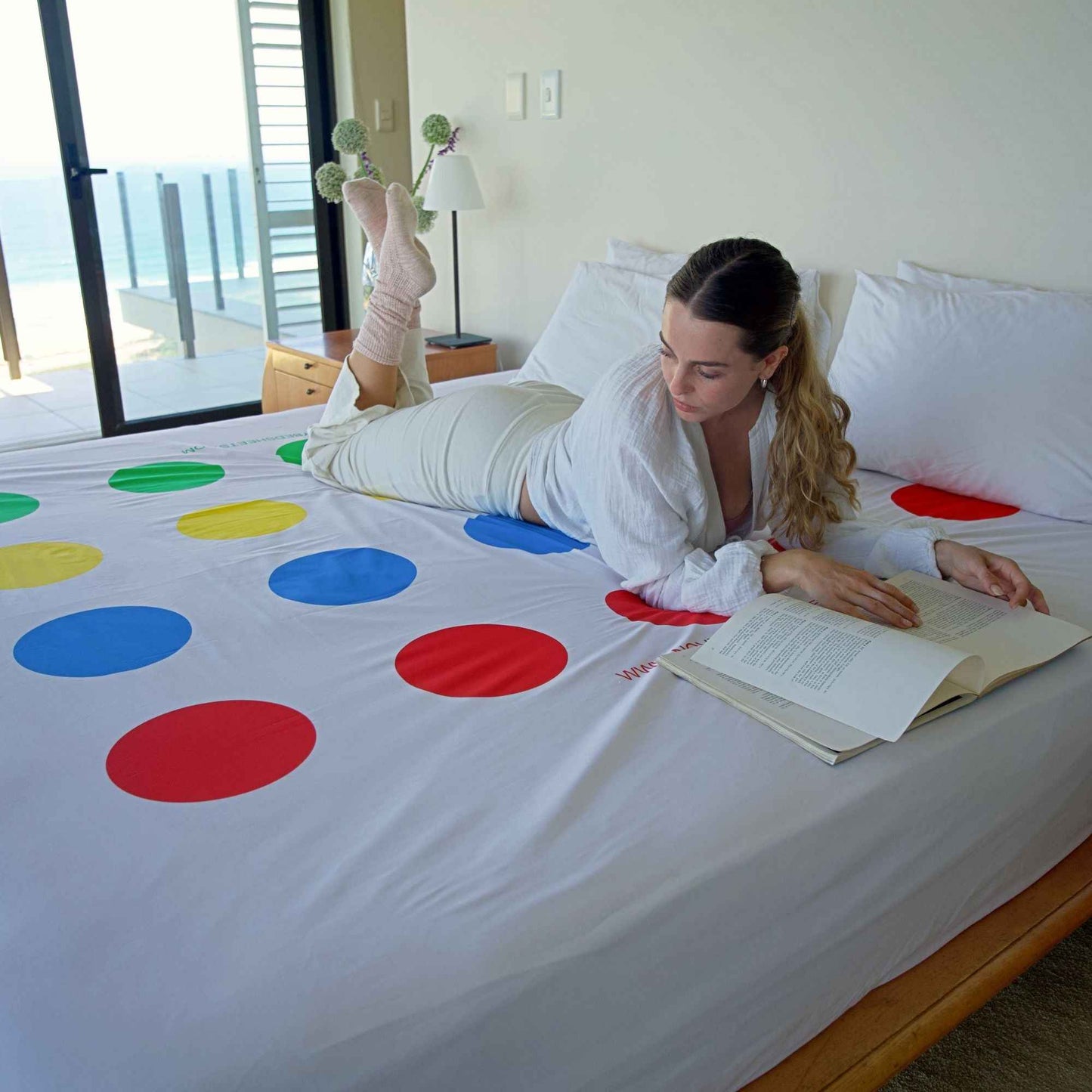Twister Bed Sheet California King