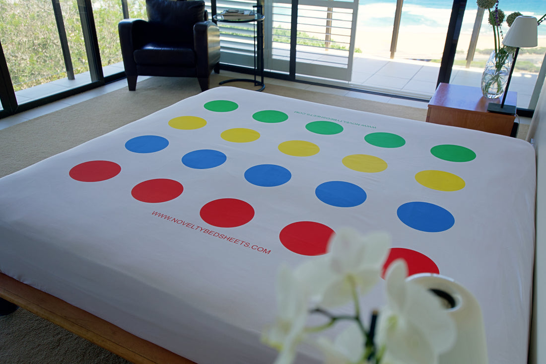 Product video interacting with a Twister Bed Sheet